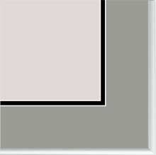 Economy Wide Flat Top With RevealFrosted Silver image
