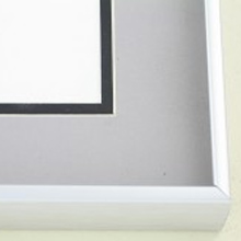 Standard Canvas Depth Frame Frosted Silver