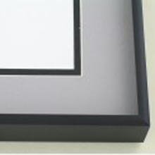 Matte Black Canvas Depth 1" Flat Top Standard