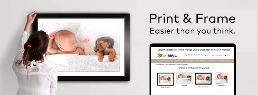 Print and Frame with Frames By Mail
