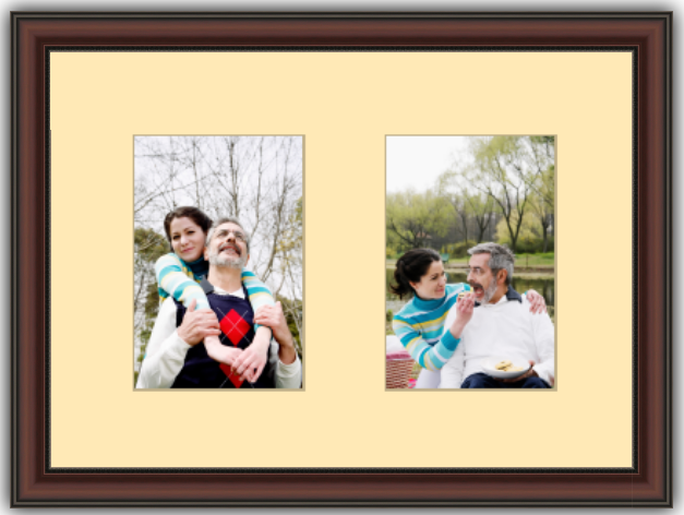 choose a frame and complete your collage order