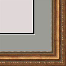 2" Gold Traditional Poly image